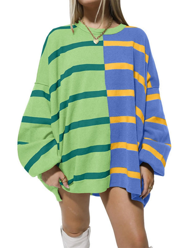 Oversized Striped Sweater