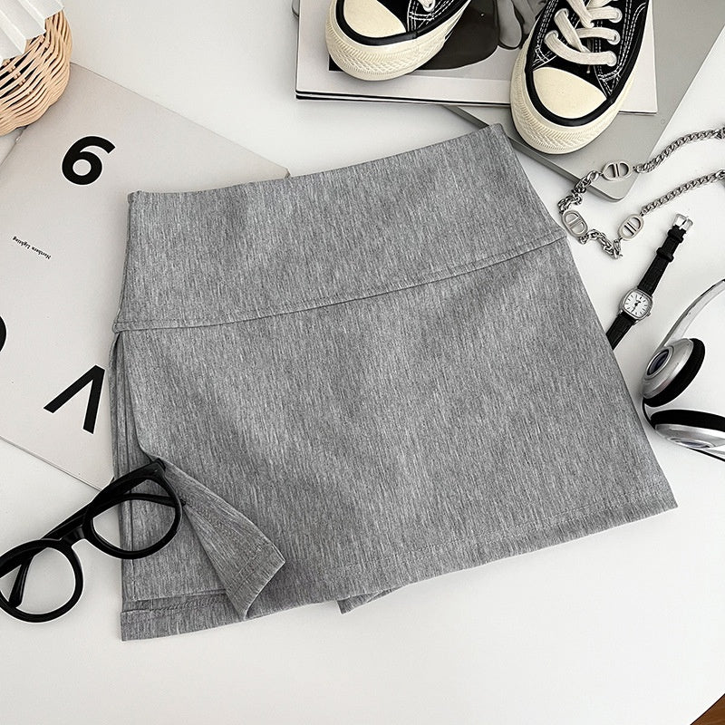 Basic A-Line Skort with Inner Shorts