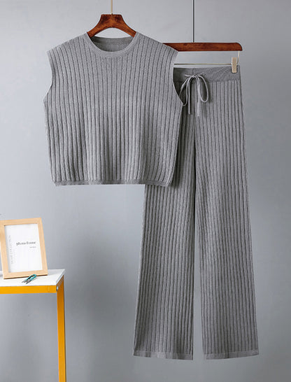 Tank Top and Wide-Leg Pants Two-Piece Set