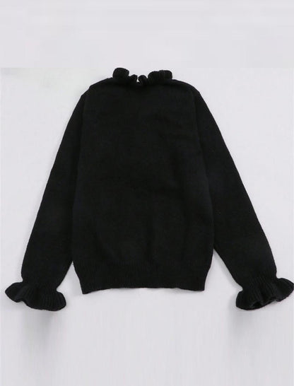 Ruffled Button-Up Blouse