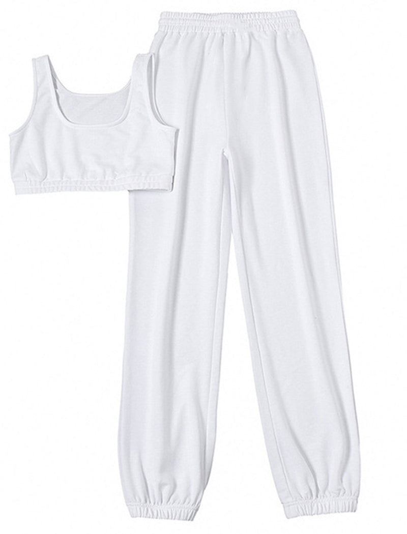 Tank Top and Drawstring Jogger Pants Set