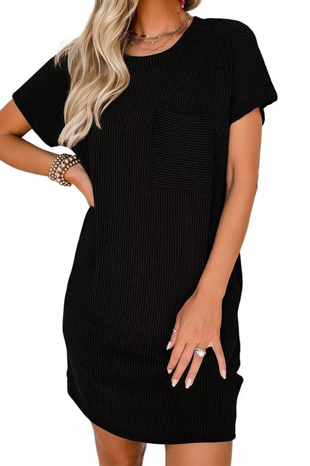 Ribbed T-Shirt Dress