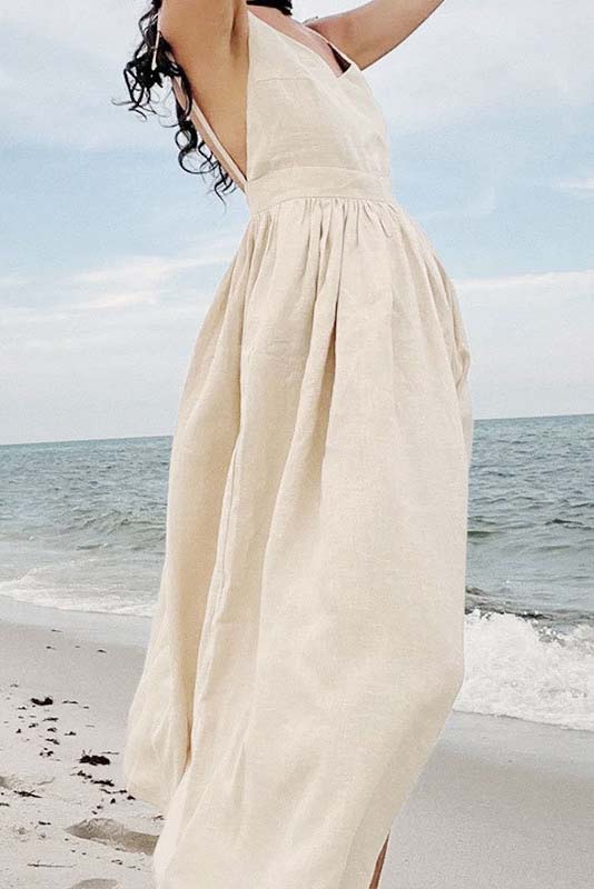 One-Shoulder Maxi Dress