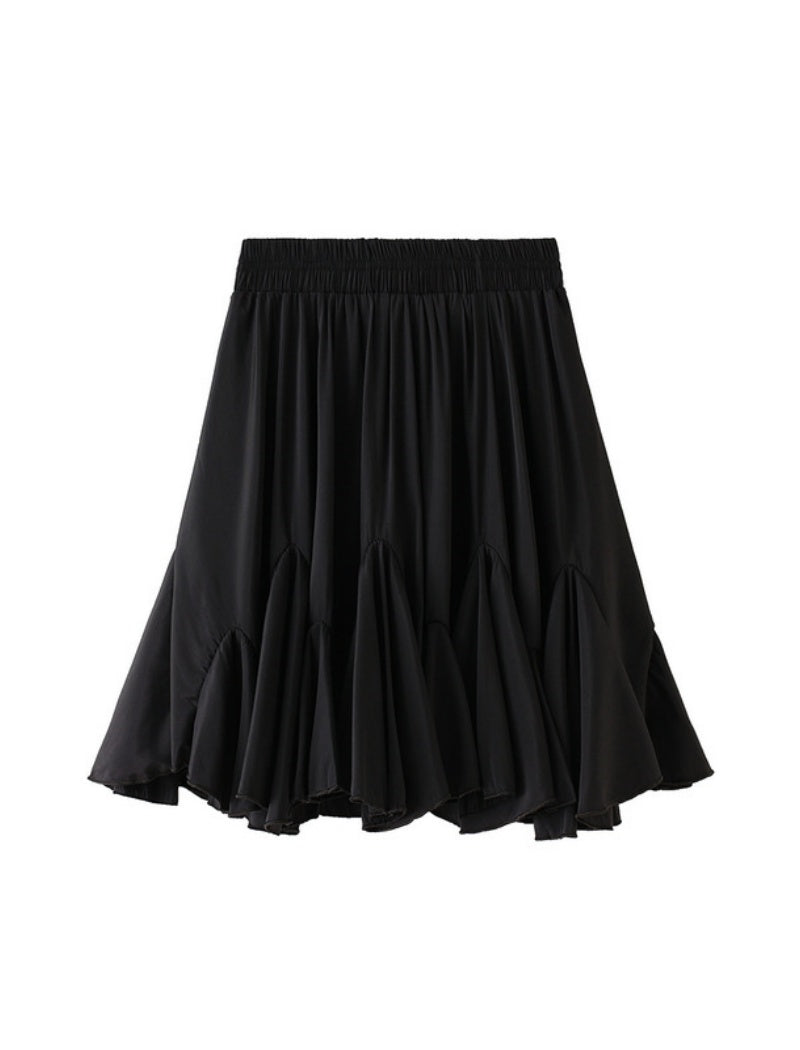 Ruffle Hem Skirt