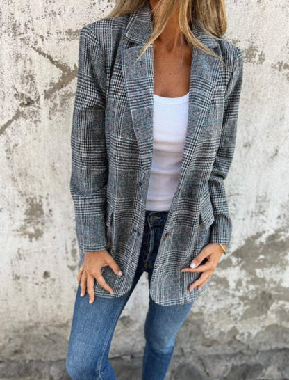 Houndstooth Blazer