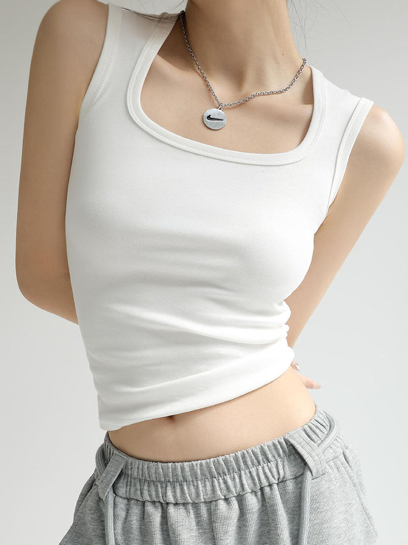 Square Neck Tank Top