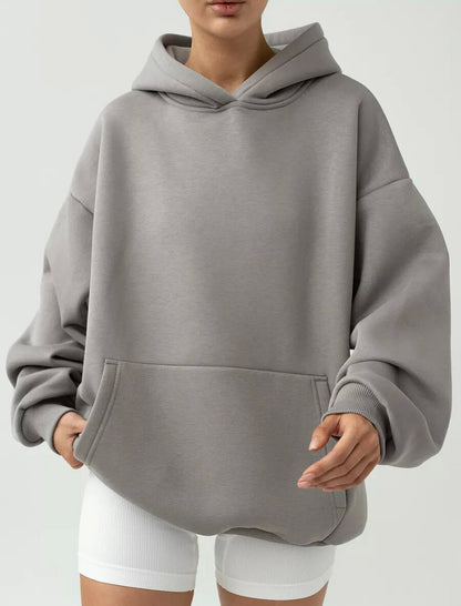 Oversized Hoodie with Kangaroo Pocket