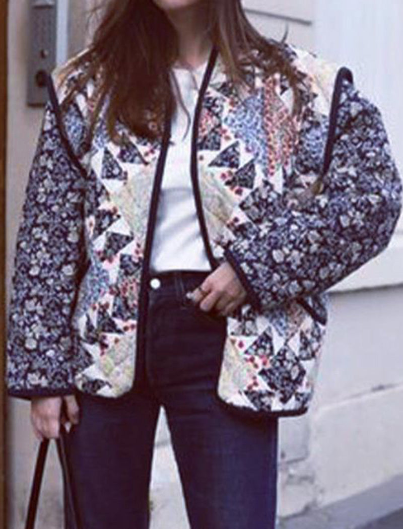 Quilted Patchwork Jacket