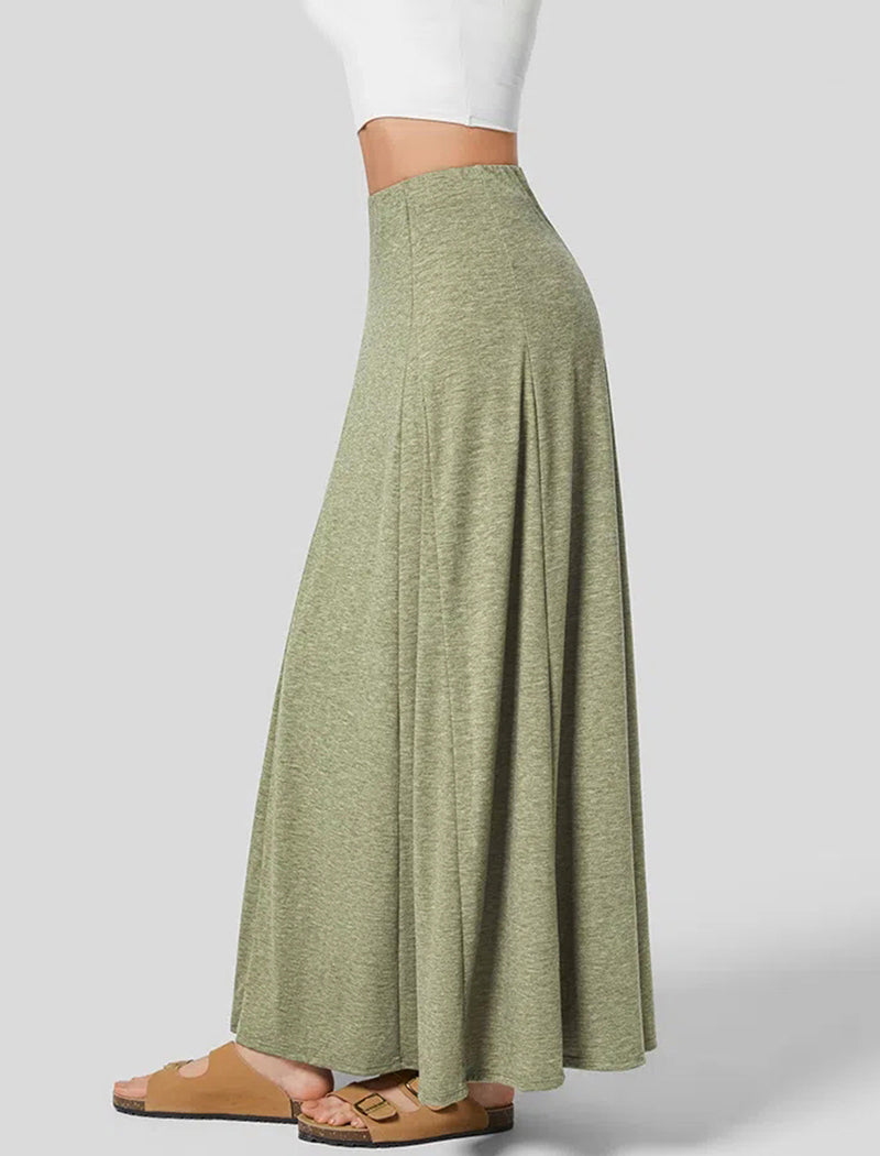 Flowing Maxi Skirt with Side Slit