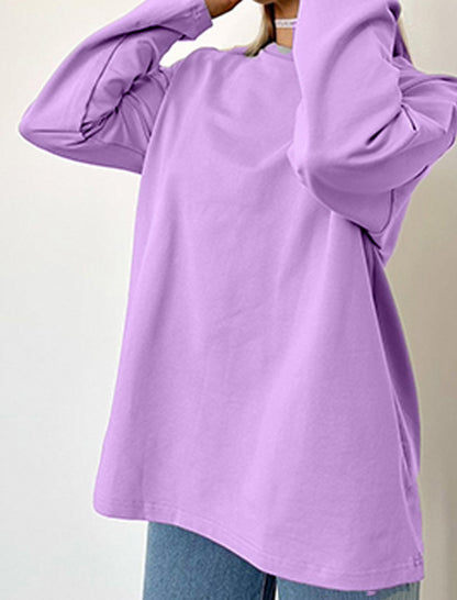 Solid Long Sleeve T-shirt