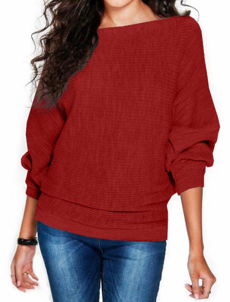 Oversized Dolman Sleeve Pullover