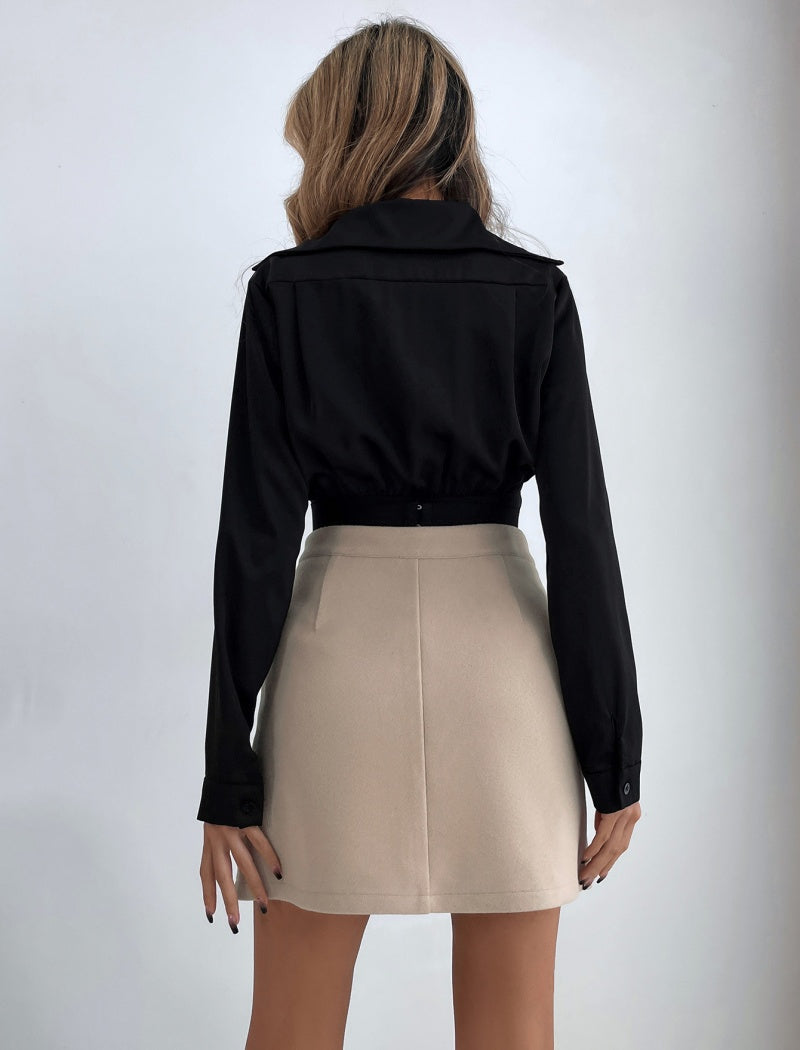 A-Line Mini Skirt