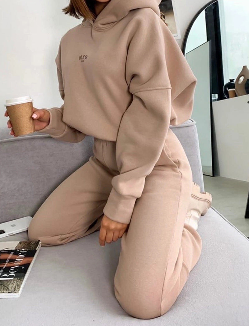 Casual Hoodie and Jogger Set