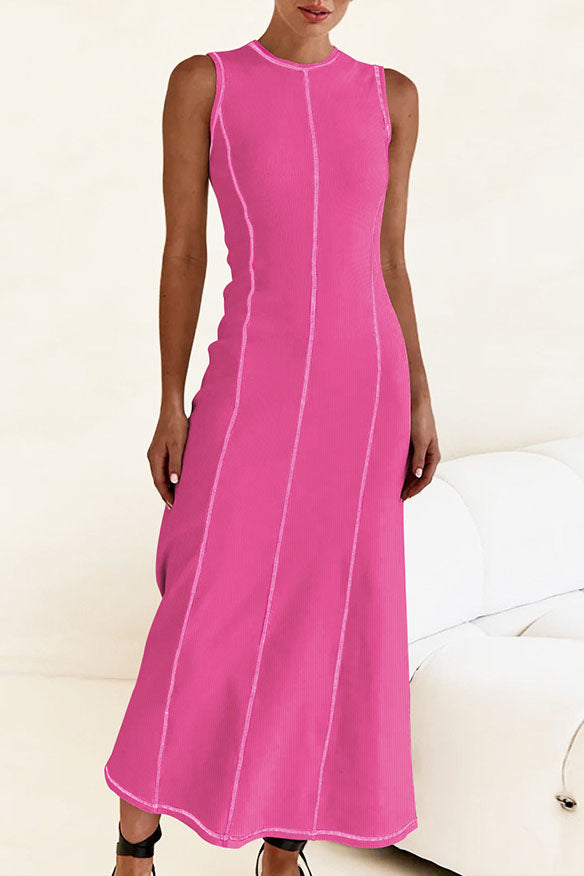 Sleeveless Bodycon Maxi Dress