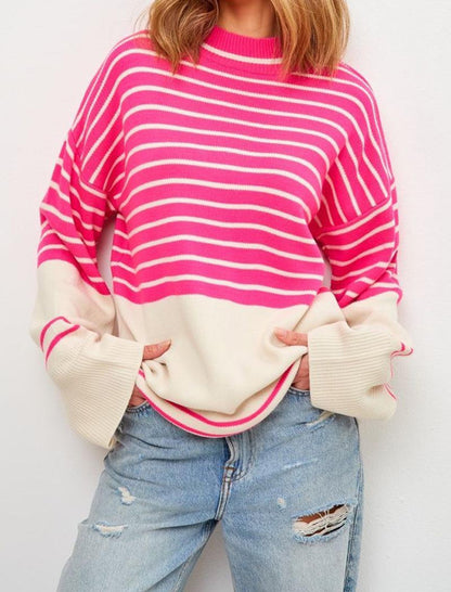 Striped Oversized Sweater
