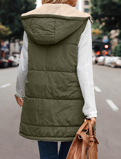 Sleeveless Puffer Vest
