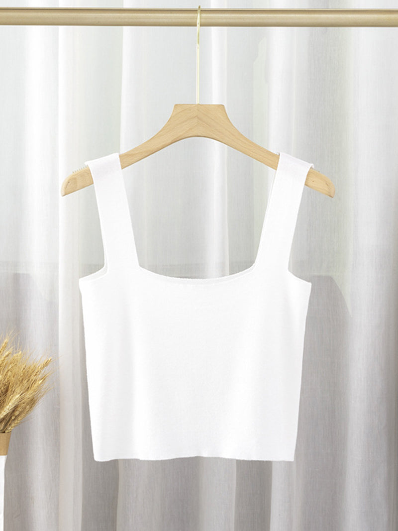 Square Neck Crop Top