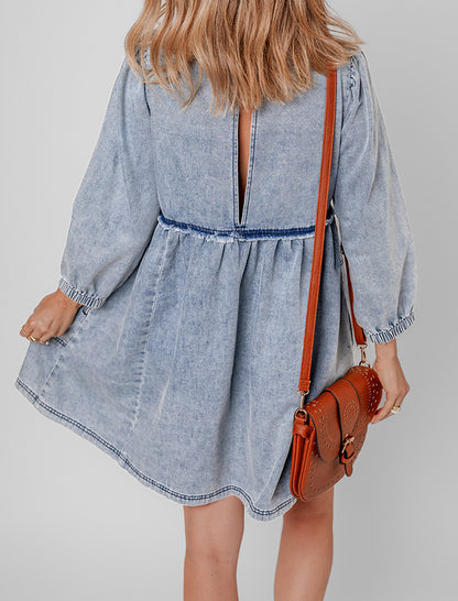 Denim Mini Dress