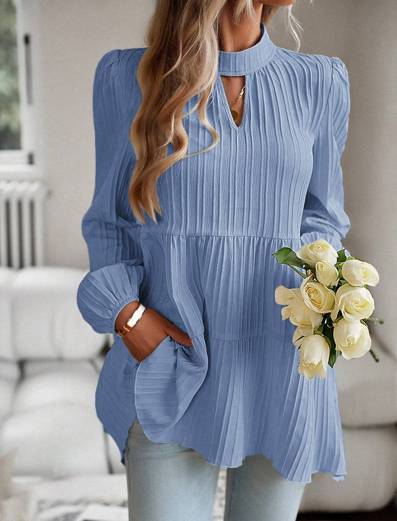 Relaxed Fit Long Sleeve Top