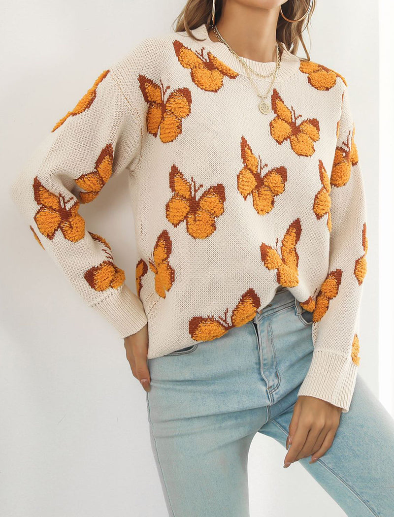 3D Butterfly Sweater