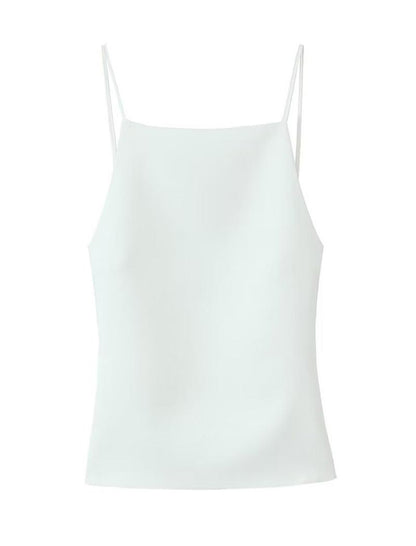 Square Neck Backless Cami Top