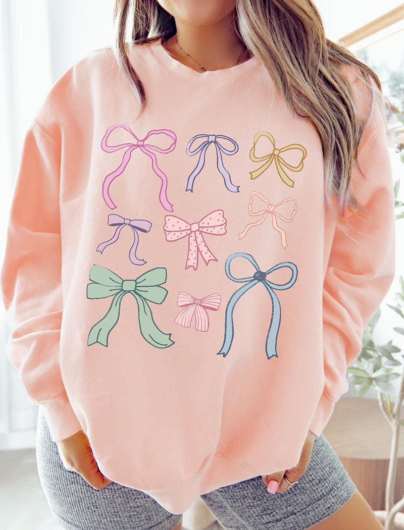 Bow Long Sleeve Top