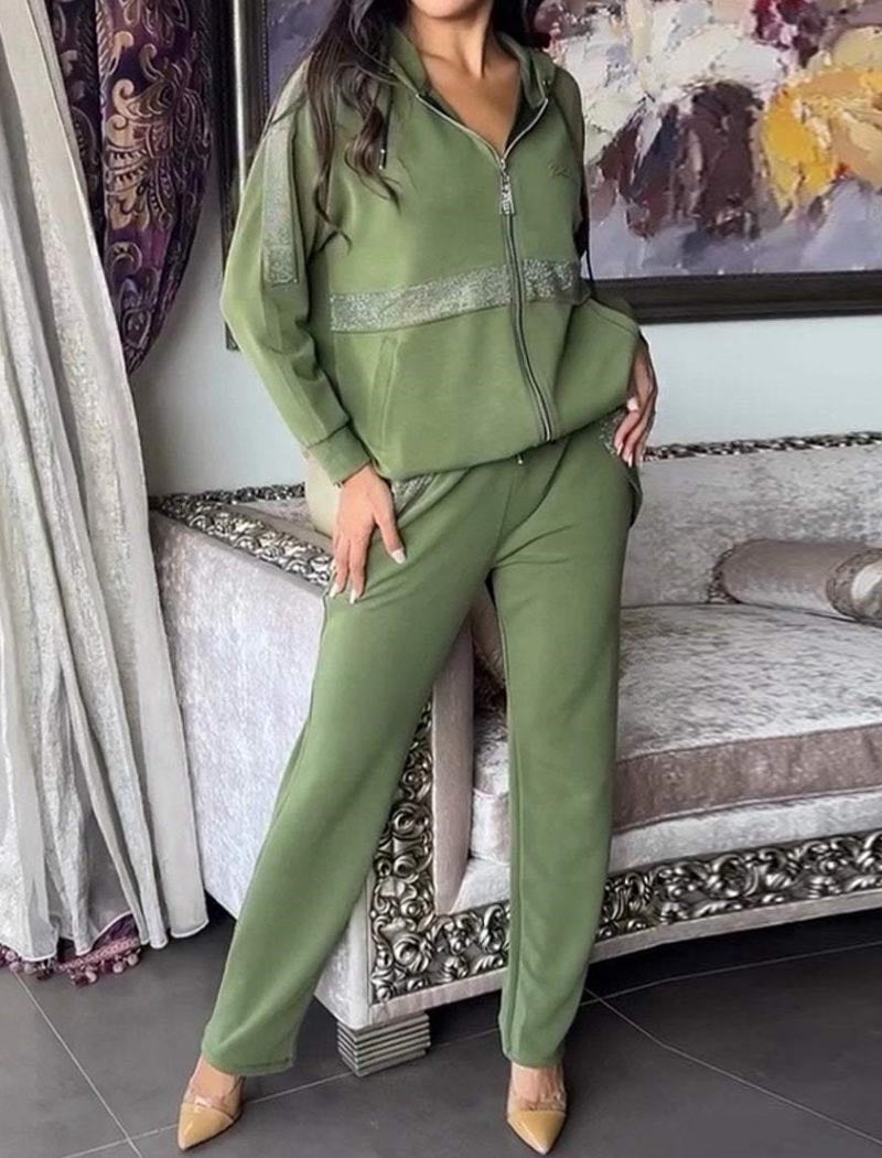 Long Sleeve Two-Piece Lounge Set