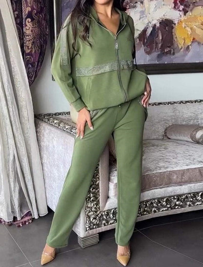 Long Sleeve Two-Piece Lounge Set