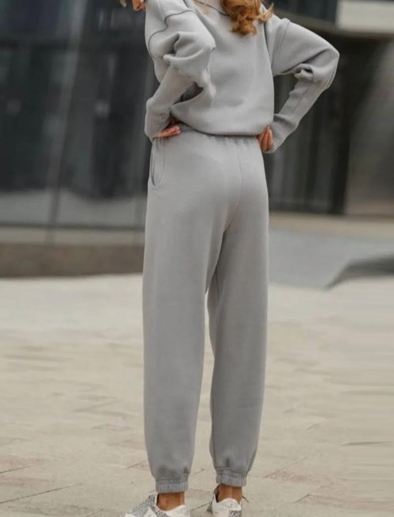 Relaxed Fit Knit Lounge Set