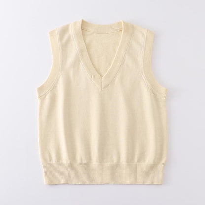 Sleeveless Knit Vest