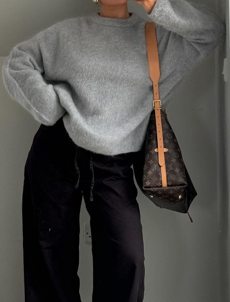 Oversized Casual Knit Sweater