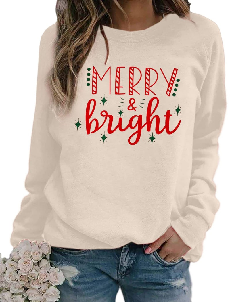 Merry and Bright Graphic Top