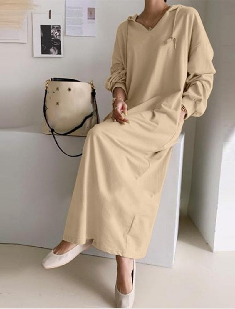 Hoodie Shirt Dress