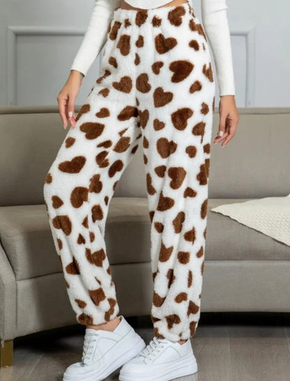 Flannel Casual Long Pants