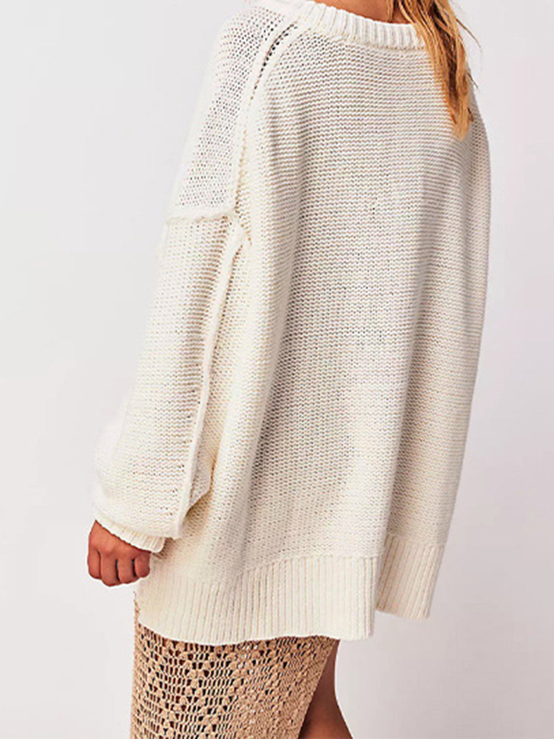 Oversized V-Neck Sweater