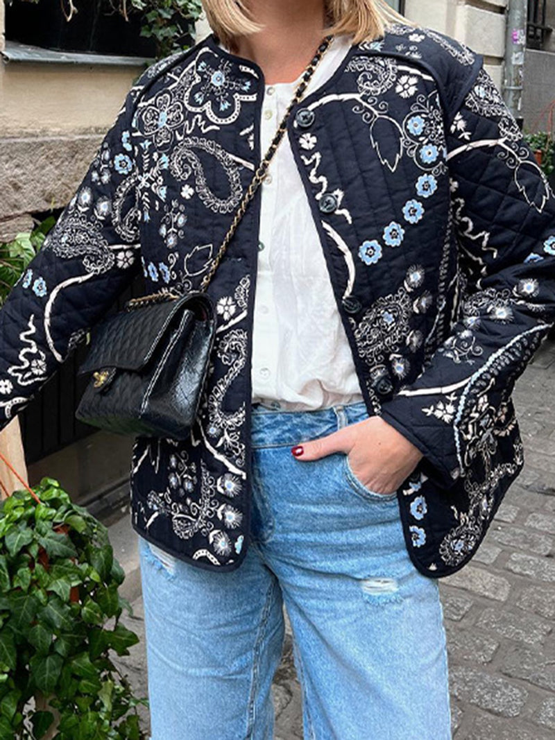 Paisley Quilted Jacket