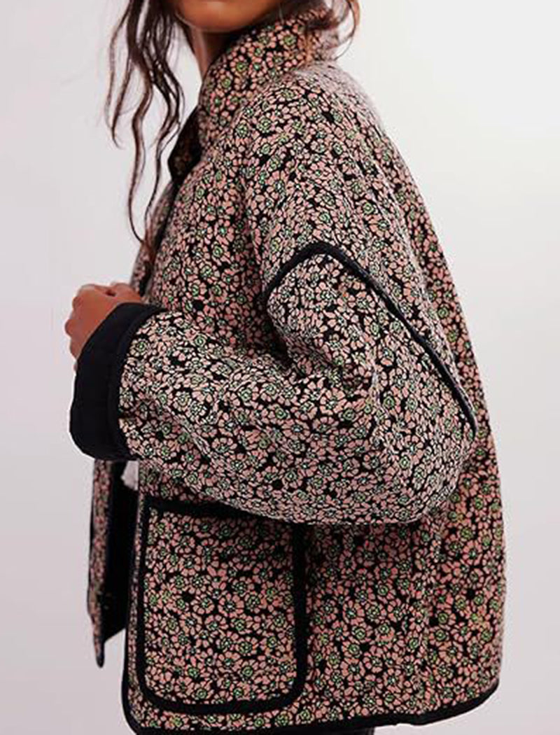 Floral Quilted Jacket