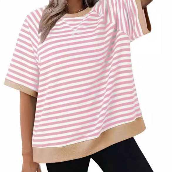 Striped Colorblock T-shirt