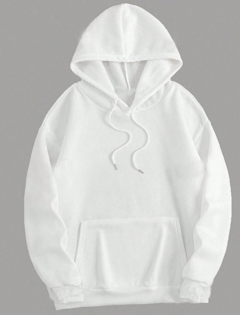 Star Drawstring Oversized Hoodie