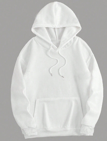 Star Drawstring Oversized Hoodie