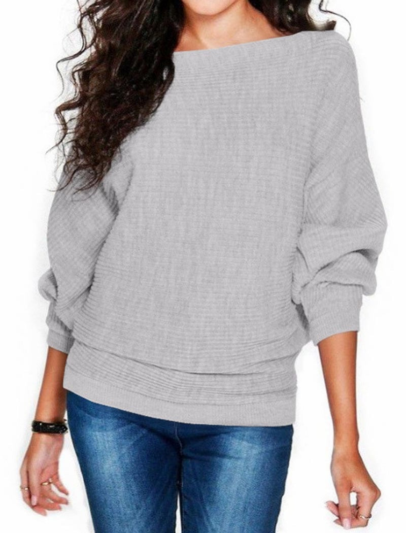Oversized Dolman Sleeve Pullover