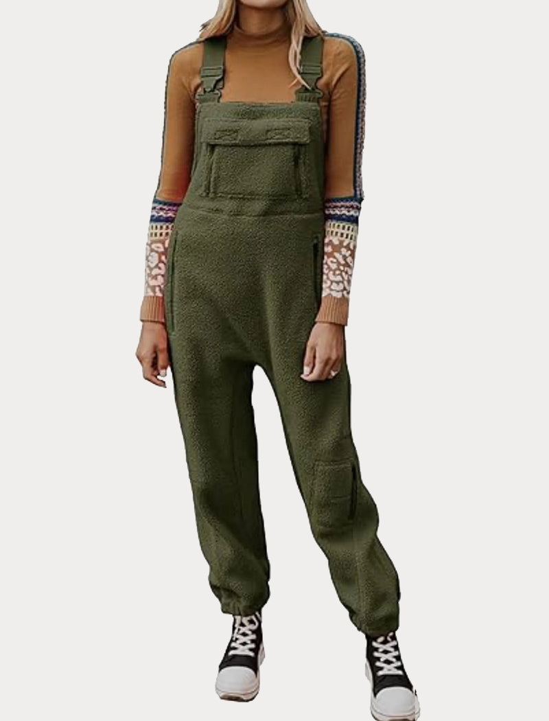 Fleece Lined Unisex Jumpsuit