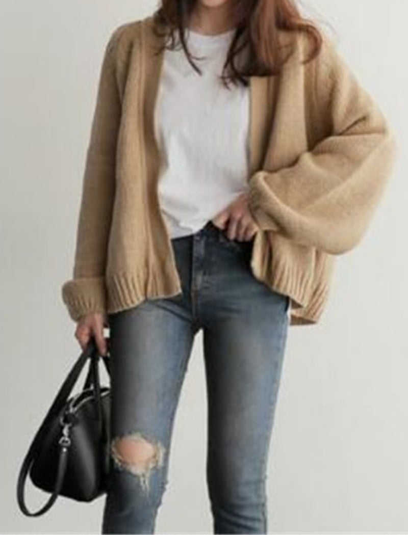 Oversized Knit Cardigan