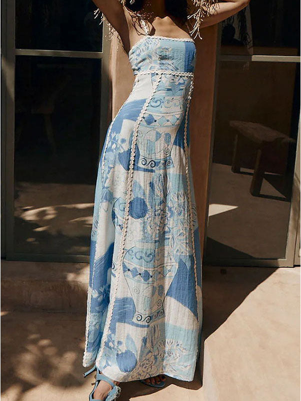 Cami Printed Maxi Dress