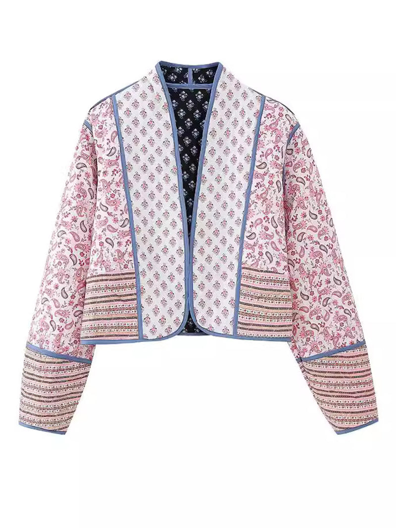 Patchwork Quilted Jacket