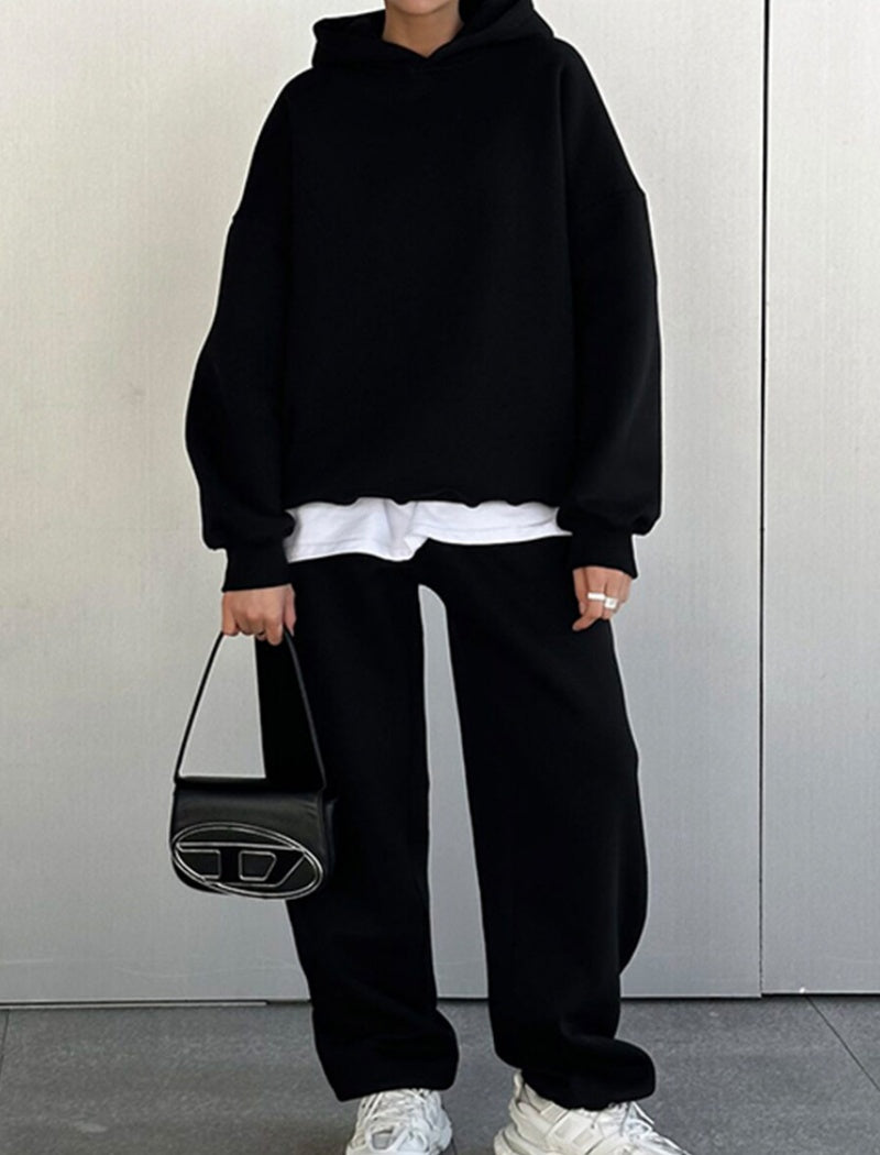 Oversized Hoodie with Jogger Pants Set