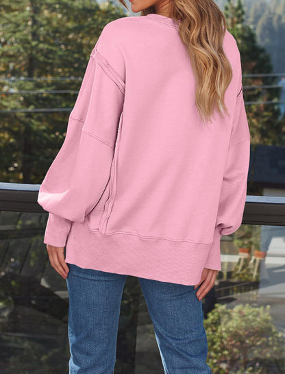 Oversized Longline Pullover