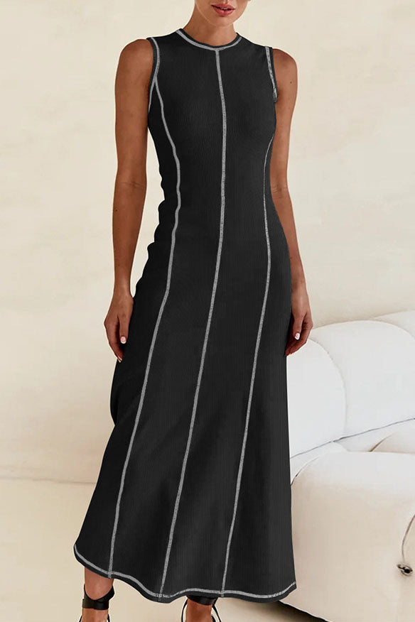 Sleeveless Bodycon Maxi Dress