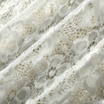 Scalloped Lace Mini Skirt
