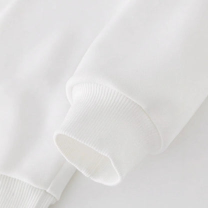 Cherry Print Crewneck Hoodie